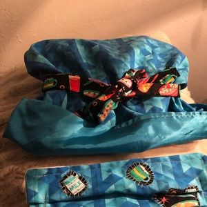 Satin lined scrub cap/sleep bonnet